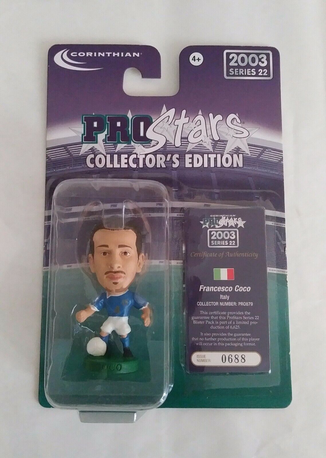 CORINTHIAN PROSTARS-SUPERSTARS SCEGLI LE ACTION FIGURES DAL MENU A TENDINA