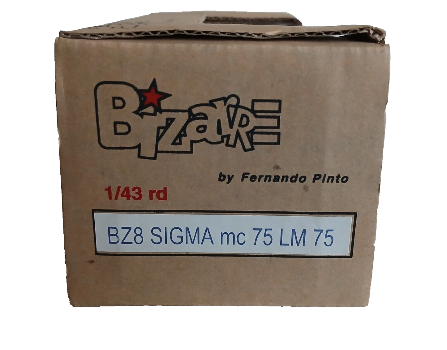 SIGMA TOYOTA MC75 LE MANS 1975 BIZARRE SCALA 1/43