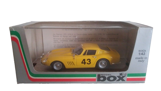 FERRARI 275 GTB/4 MODEL BOX SCALA 1/43