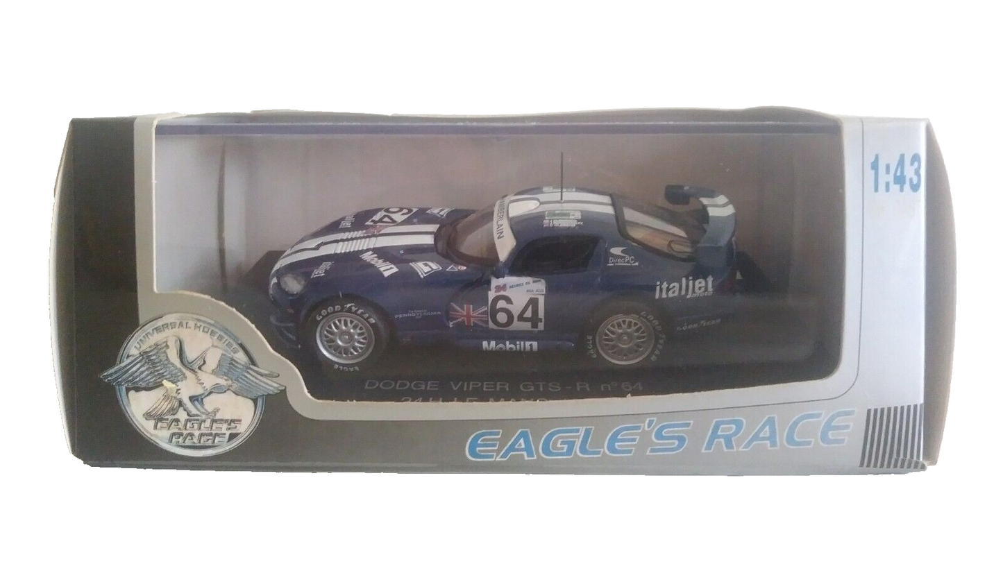 DODGE VIPER GTS-R N. 64 LE MANS 1997 EAGLE'S RACE SCALA 1/43