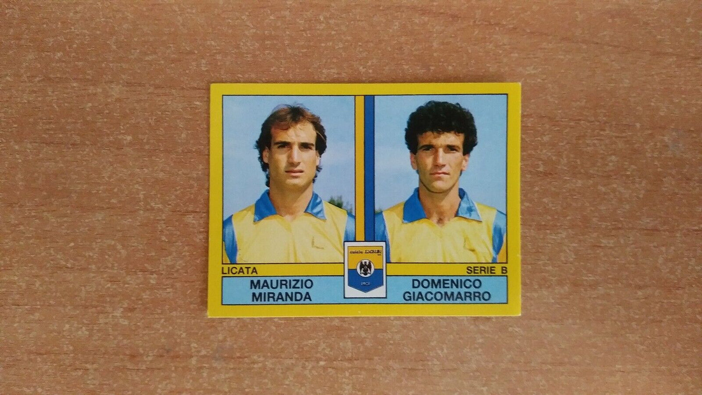 FIGURINE CALCIATORI PANINI 1988-89 (N. 361-592) SCEGLI DAL MENU A TENDINA