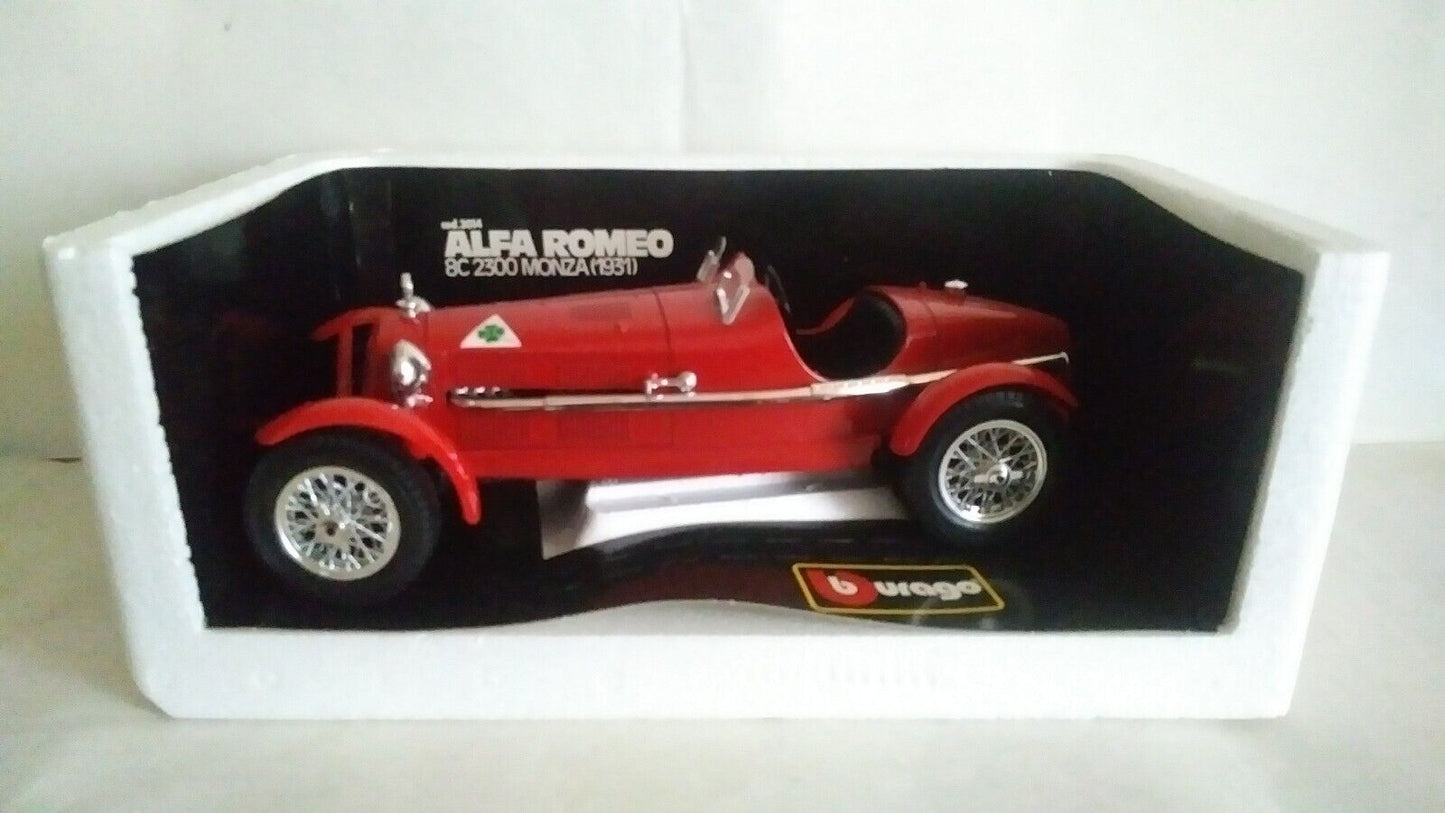 ALFA ROMEO 8C 2300 MONZA 1931 BURAGO SCALA 1/18