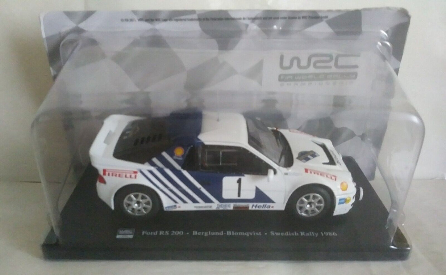 WRC FIA WORLD RALLY CHAMPIONSHIP 1:24 SCEGLI DAL MENU A TENDINA