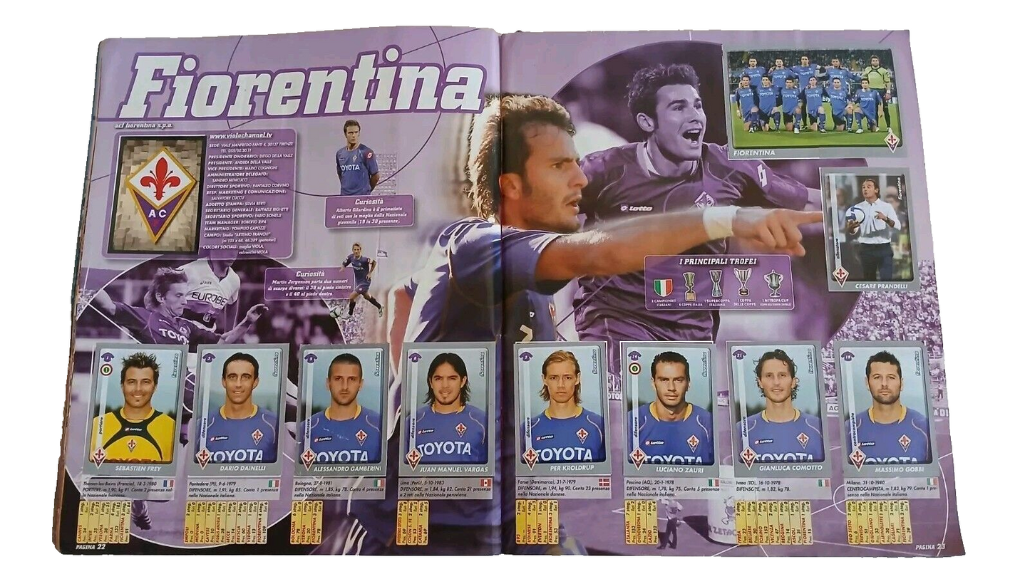 ALBUM CALCIATORI PANINI 2008-09