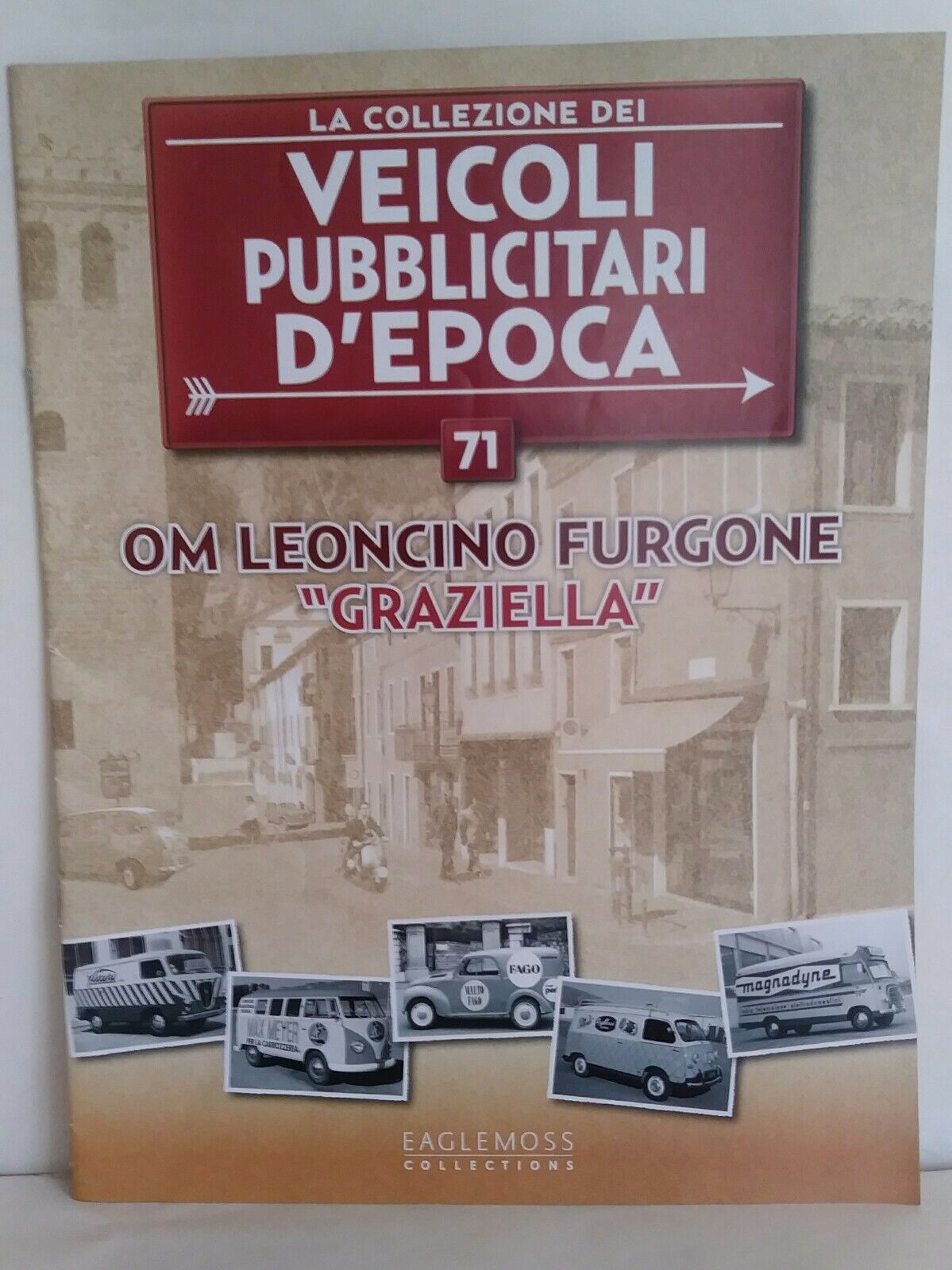 VEICOLI PUBBLICITARI D'EPOCA FASCICOLI SCEGLI DAL MENU A TENDINA