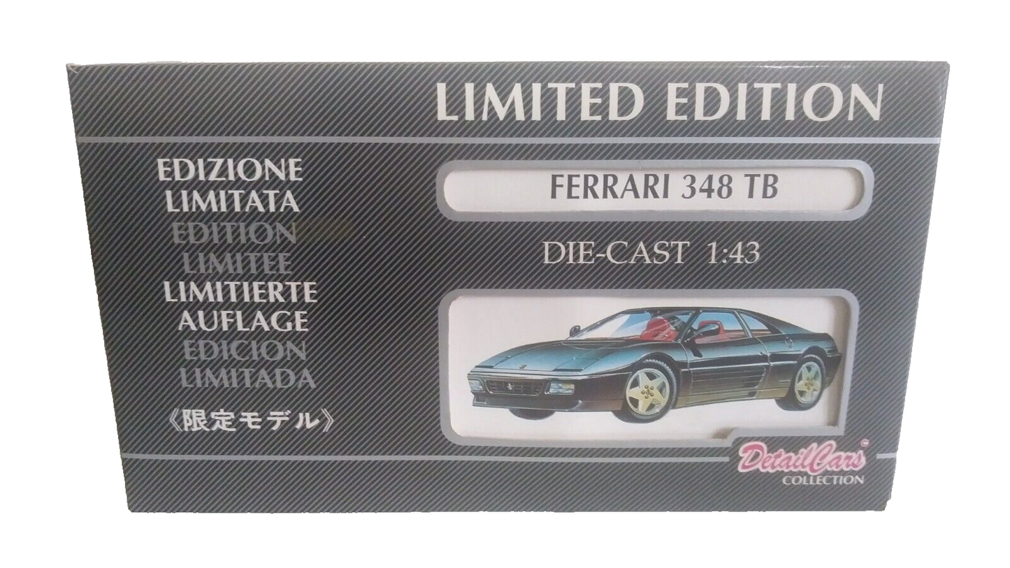 FERRARI 348 TB DETAIL CARS LIMITED EDITION 1/43