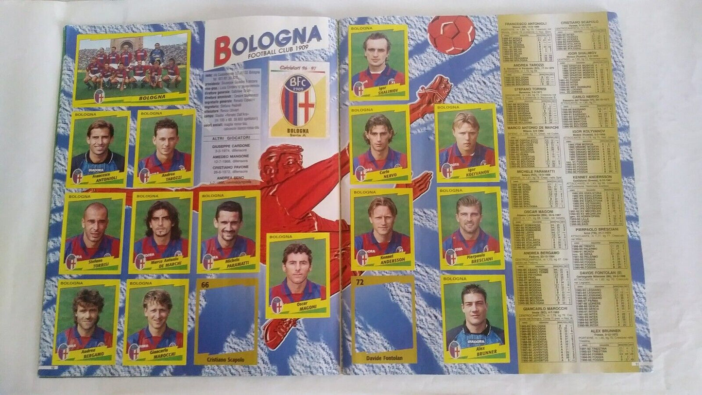 ALBUM CALCIATORI PANINI 1996-97