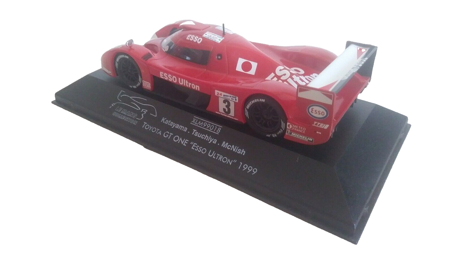 TOYOTA GT ON "ESSO ULTRON" LE MANS 1999 SCALA 1/43