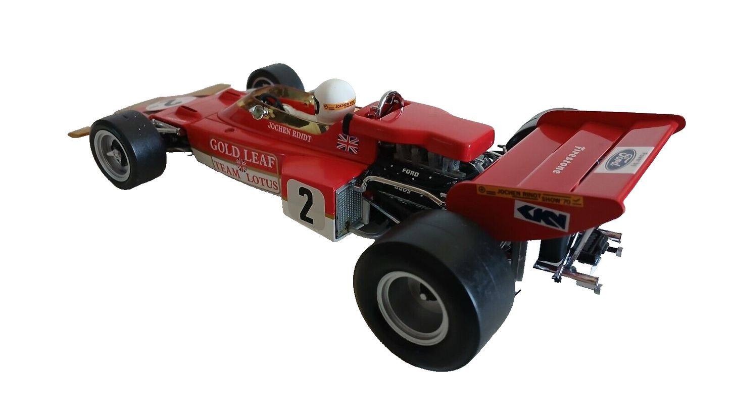 LOTUS TYPE 72C WINNER GERMAN GP 1970 QUARTZO SCALA 1/18