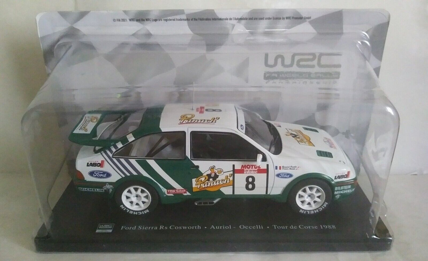 WRC FIA WORLD RALLY CHAMPIONSHIP 1:24 SCEGLI DAL MENU A TENDINA