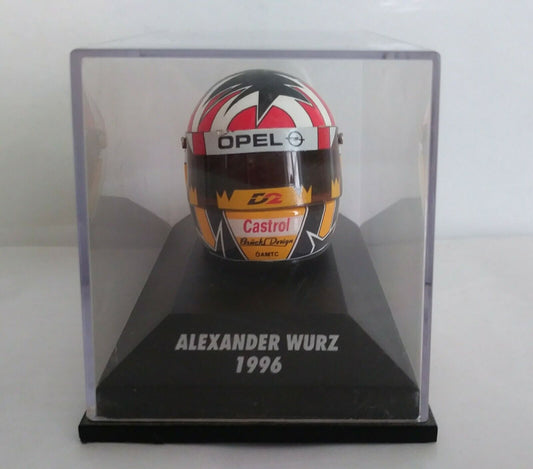 CASCO - HELMET ALEXANDER WURZ 1996 MINICHAMPS SCALA 1/8