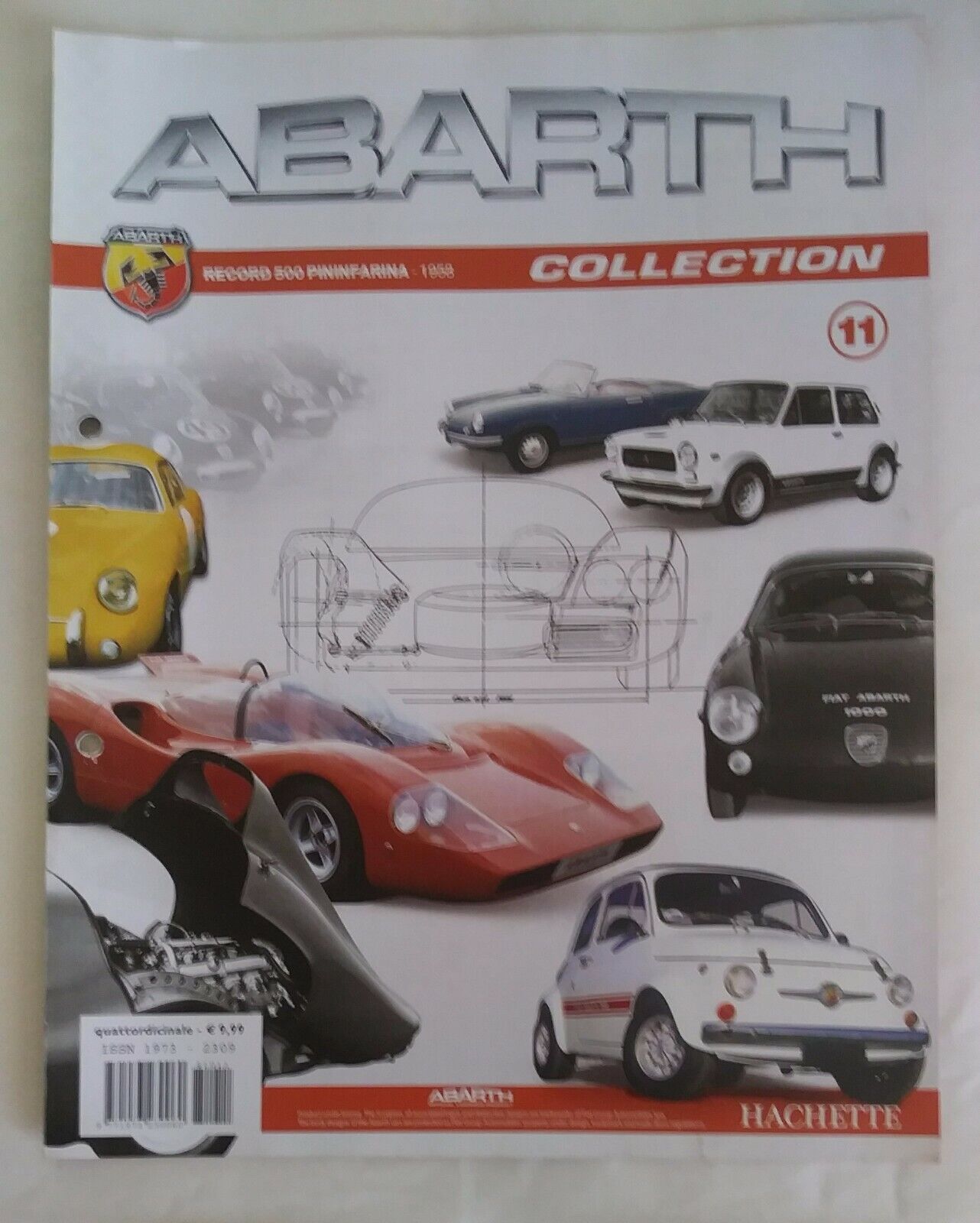 ABARTH COLLECTION FASCICOLI SCEGLI DAL MENU A TENDINA