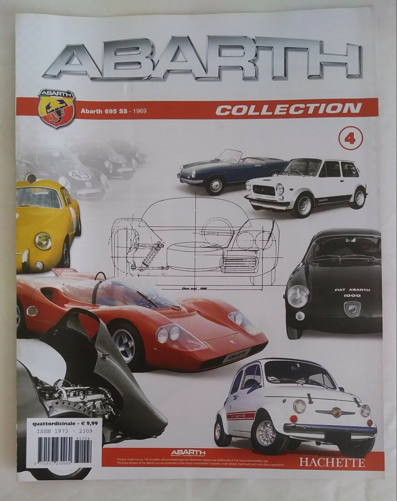 ABARTH COLLECTION FASCICOLI SCEGLI DAL MENU A TENDINA