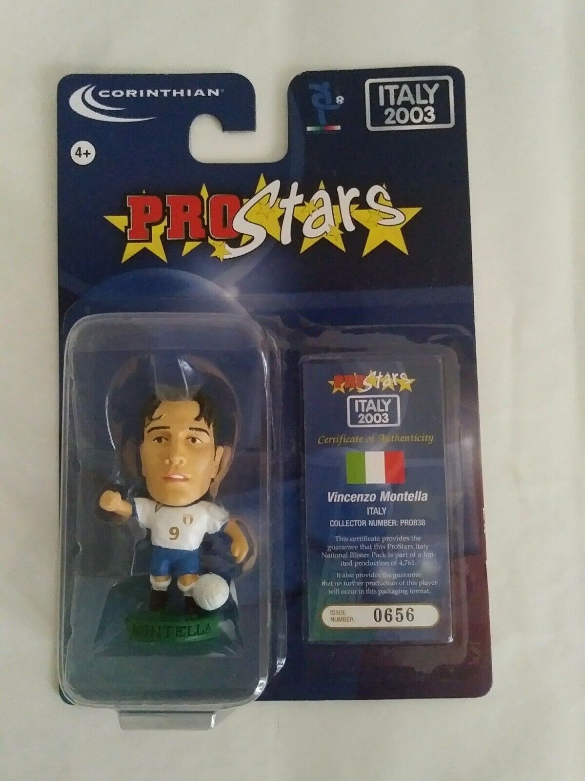 CORINTHIAN PROSTARS-SUPERSTARS SCEGLI LE ACTION FIGURES DAL MENU A TENDINA