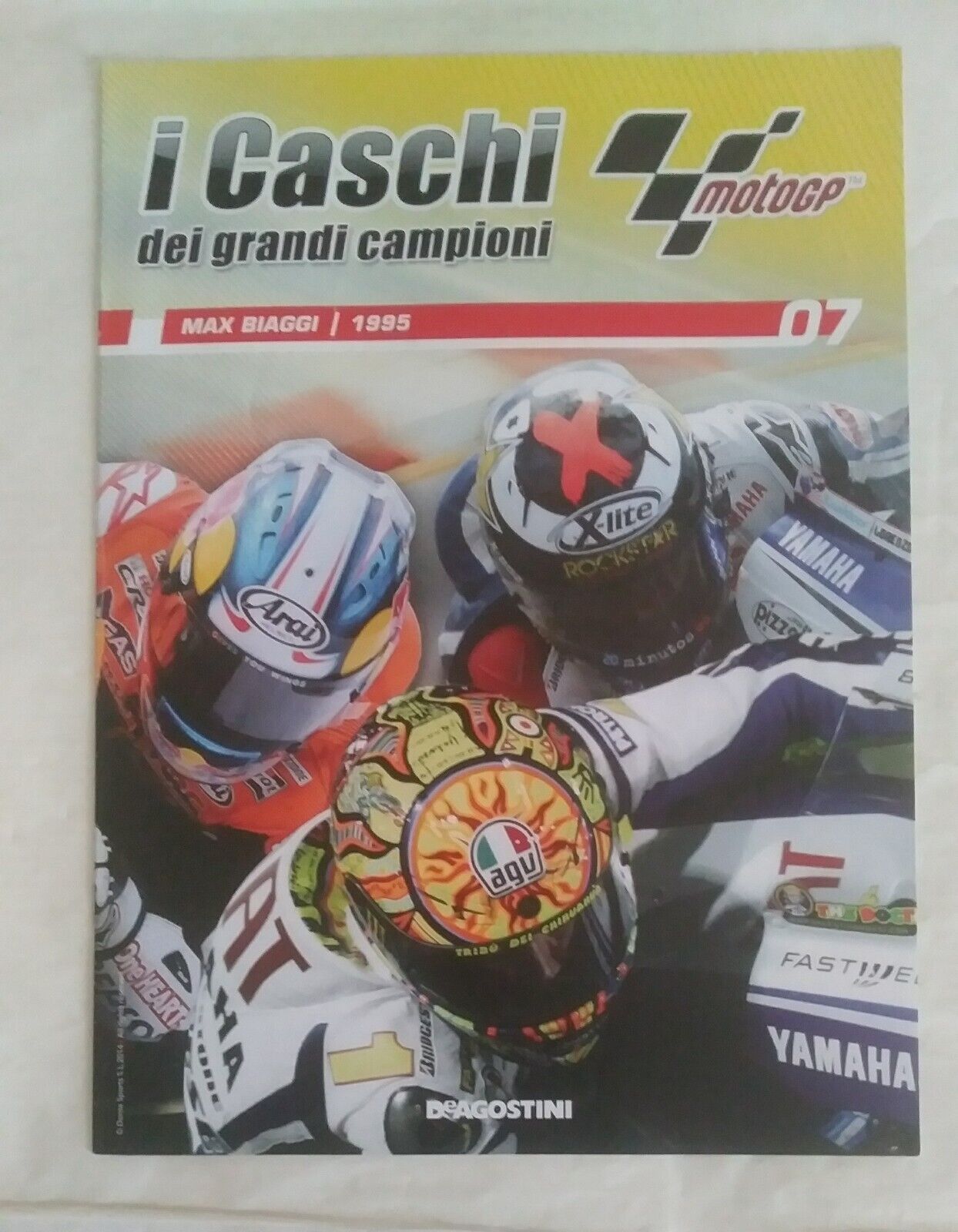 CASCHI MOTO GP FASCICOLI SCEGLI DAL MENU A TENDINA