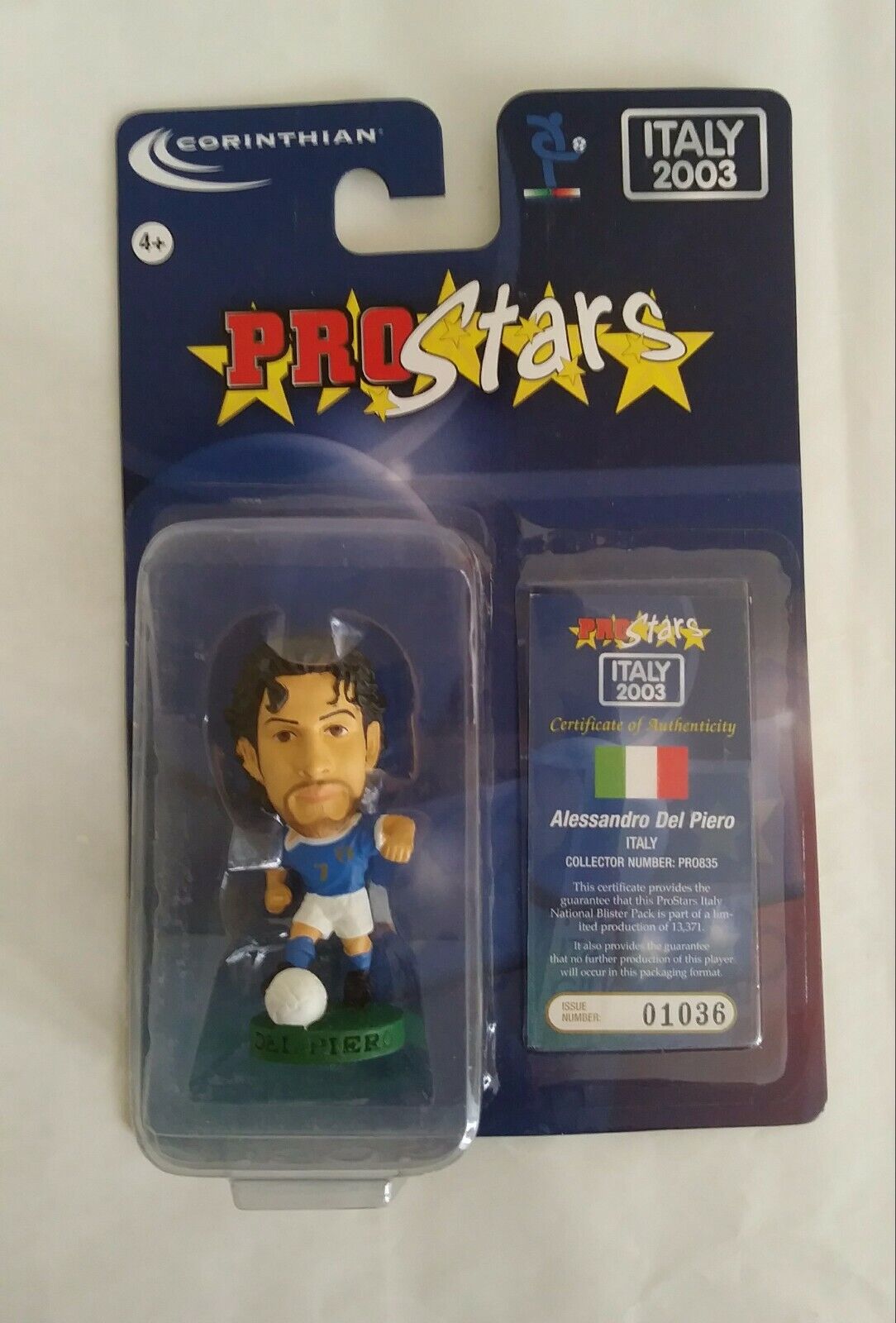 CORINTHIAN PROSTARS-SUPERSTARS SCEGLI LE ACTION FIGURES DAL MENU A TENDINA