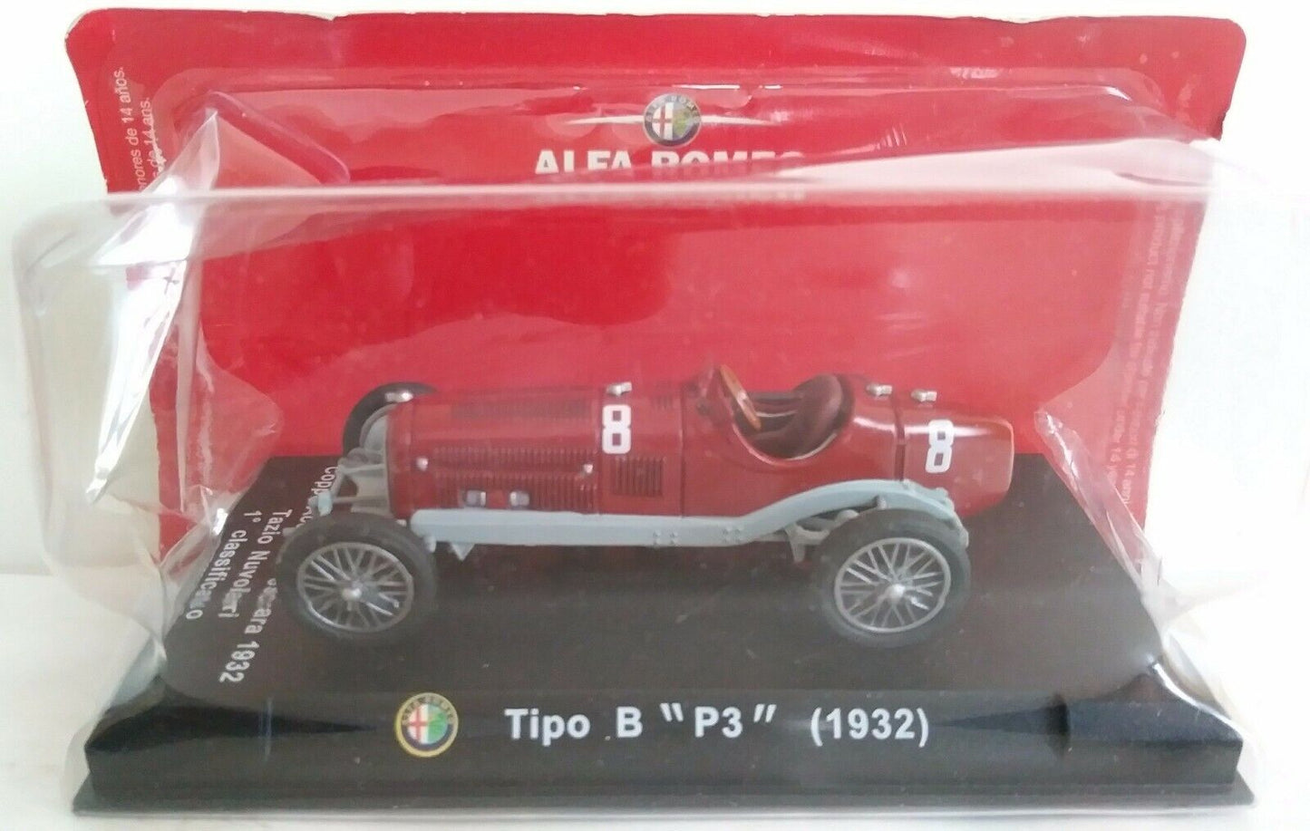 ALFA ROMEO SPORT COLLECTION SCEGLI DAL MENU A TENDINA