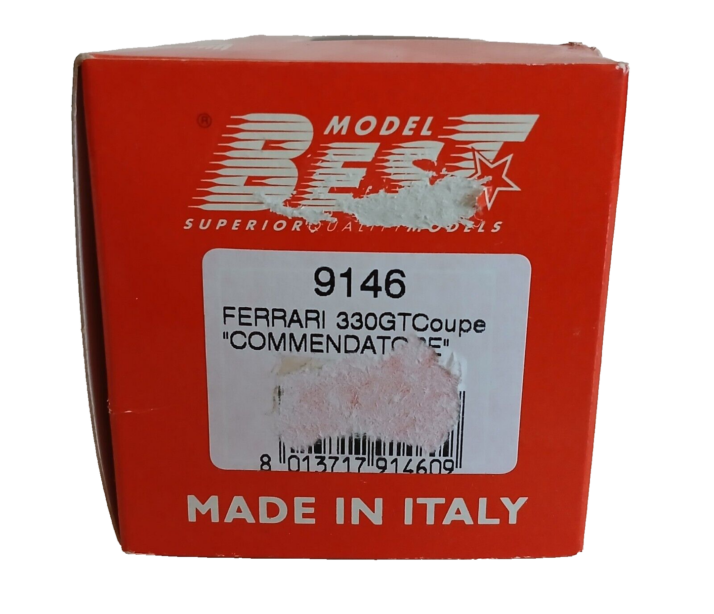 FERRARI 330 GT COUPE' "COMMNDATORE" BEST MODEL SCALA 1/43