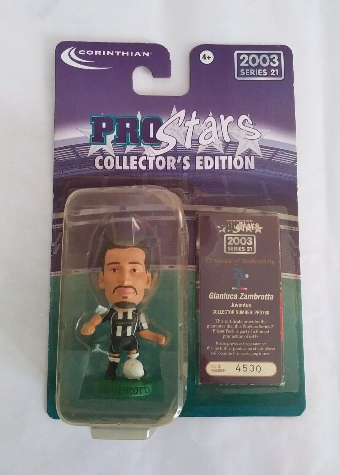 CORINTHIAN PROSTARS-SUPERSTARS SCEGLI LE ACTION FIGURES DAL MENU A TENDINA