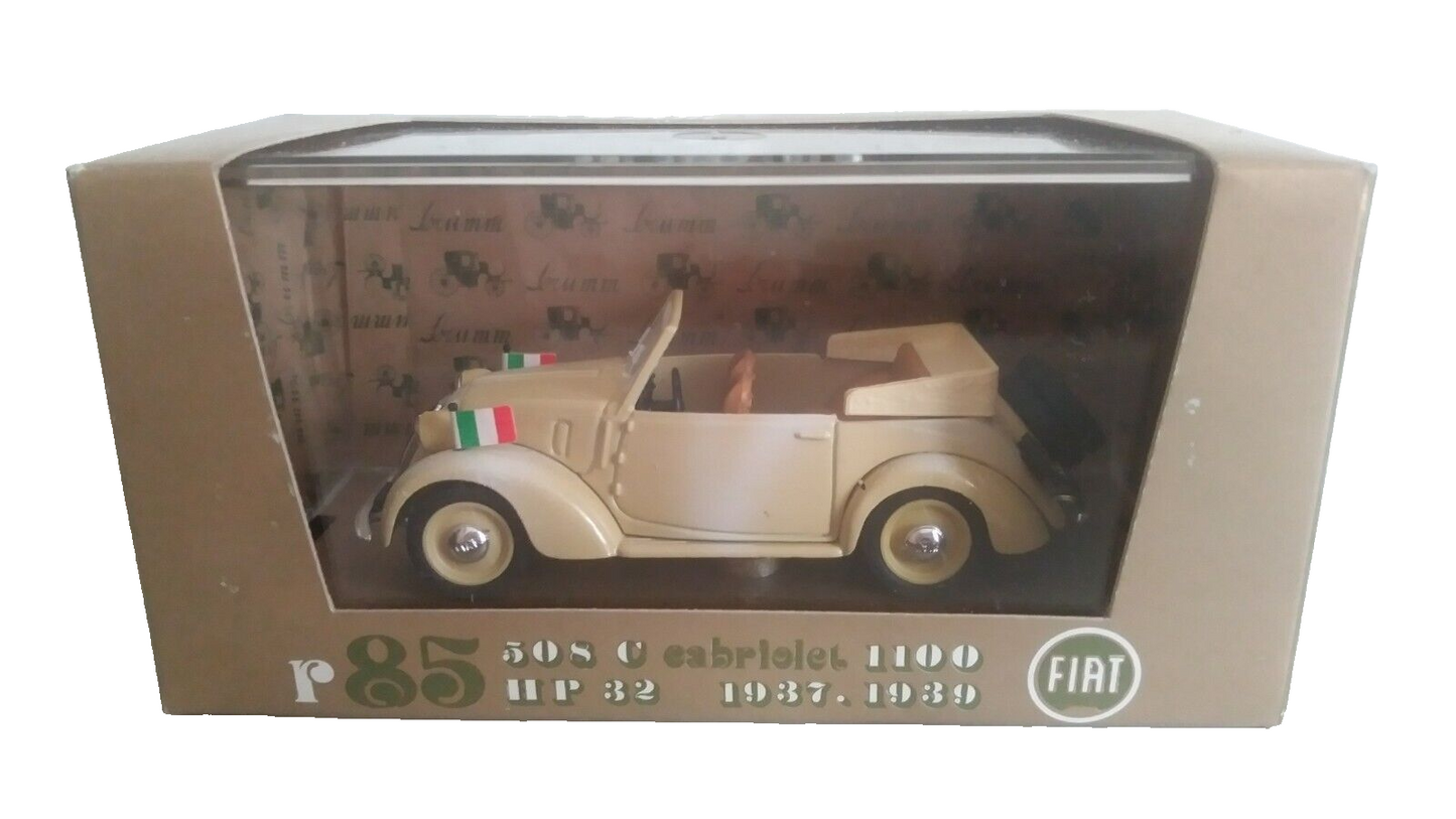 FIAT 508C CABRIOLET BRUMM 1/43