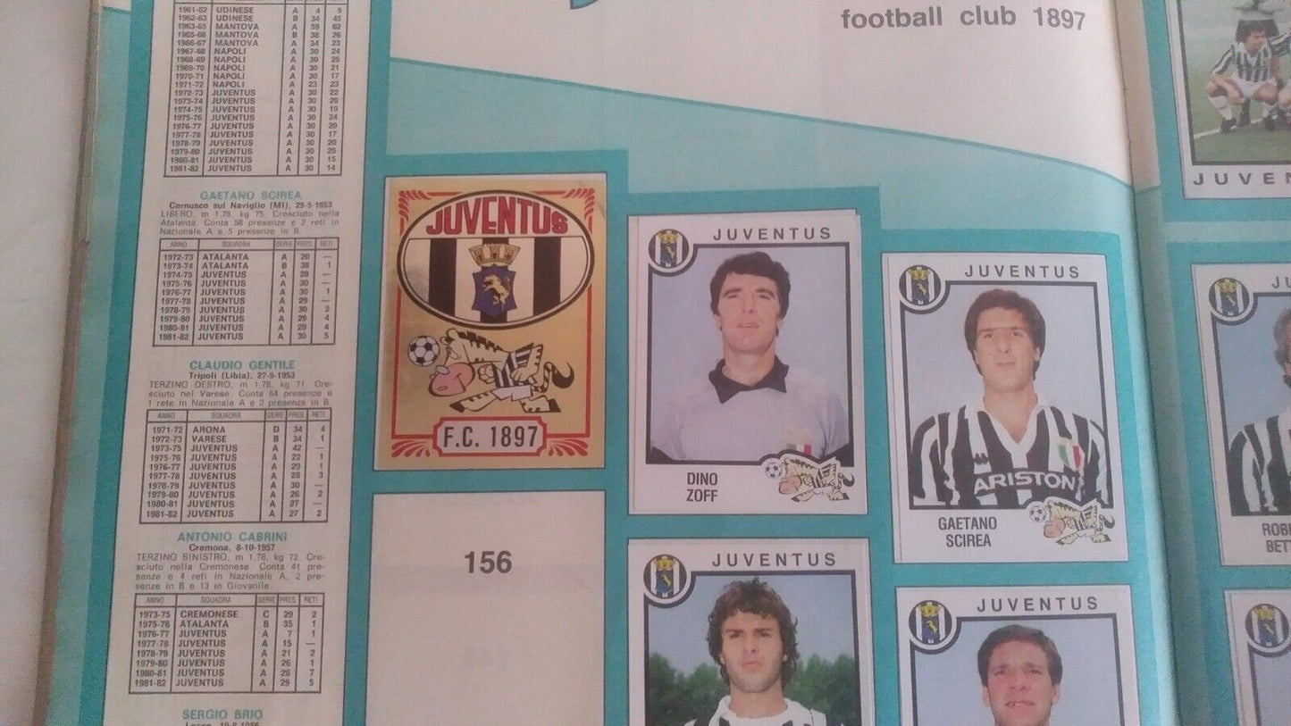 ALBUM CALCIATORI PANINI 1982-83