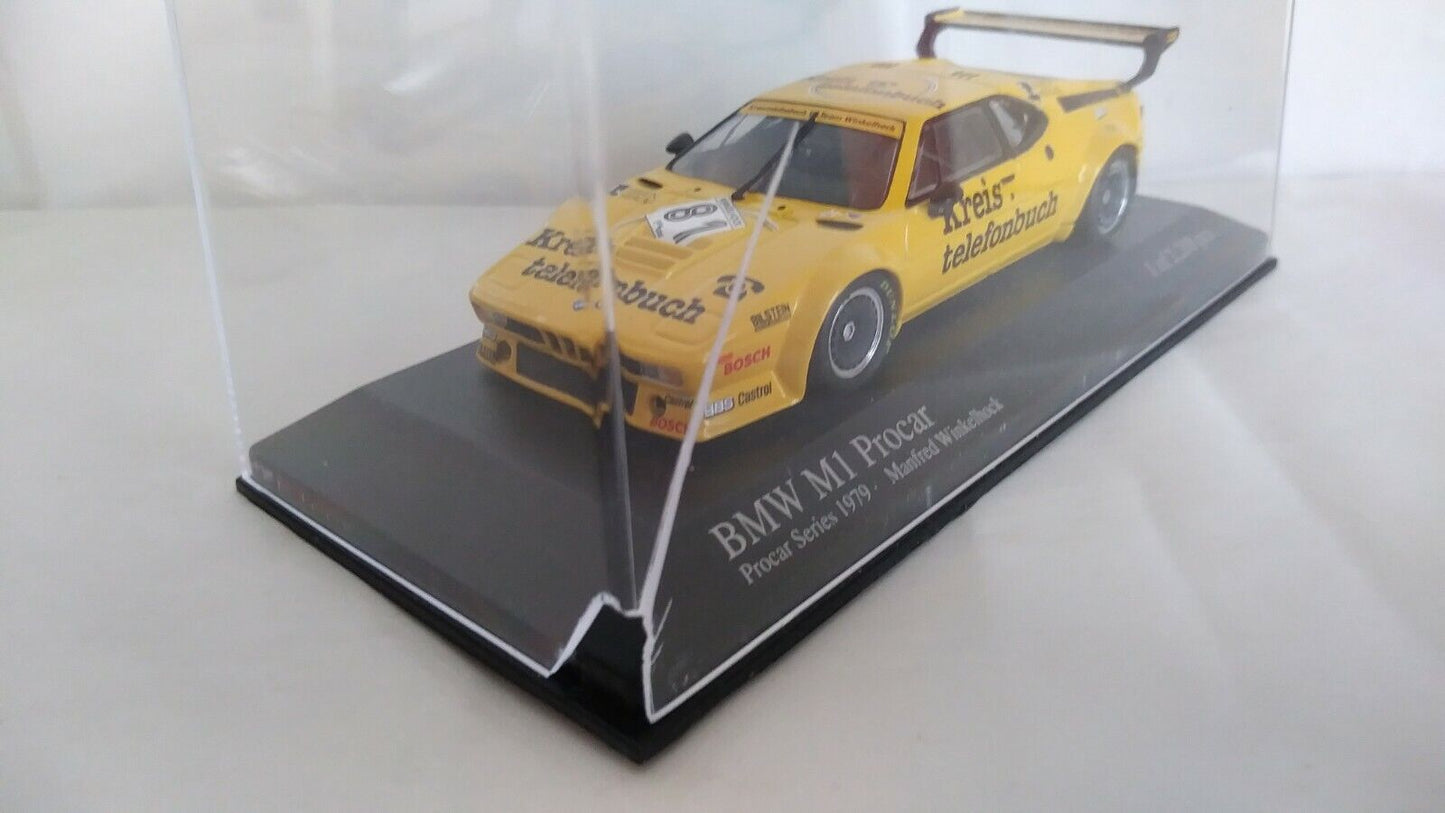 BMW M1 PROCAR MINICHAMPS SCALA 1/43