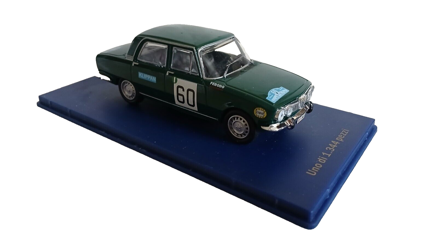 ALFA ROMEO 1750 BERLINA COPPA DELLE ALPI 1968 M4 1/43