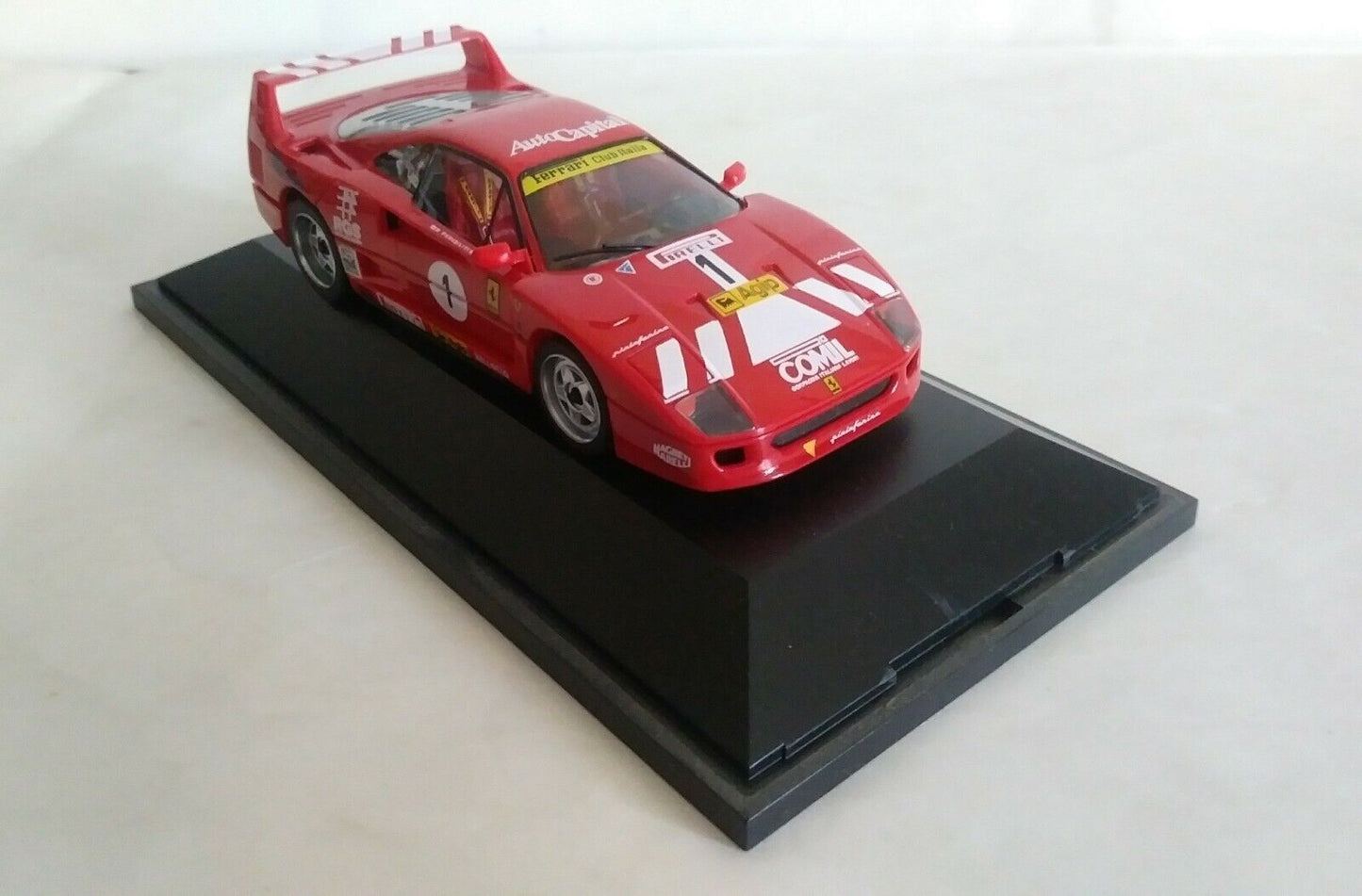 FERRARI F40 CHALLANGE GT SUPERTURISMO 1992 HERPA SCALA 1/43