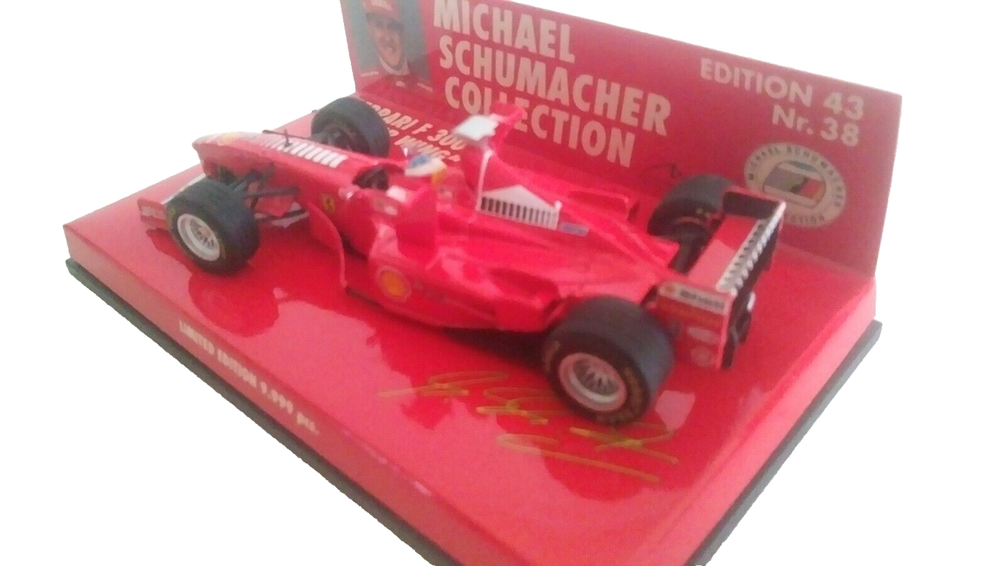 FERRARI F 300 "TOWER WING" MINICHAMPS SCALA 1/43