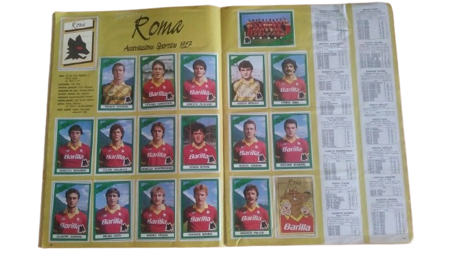 ALBUM CALCIATORI PANINI 1987-88