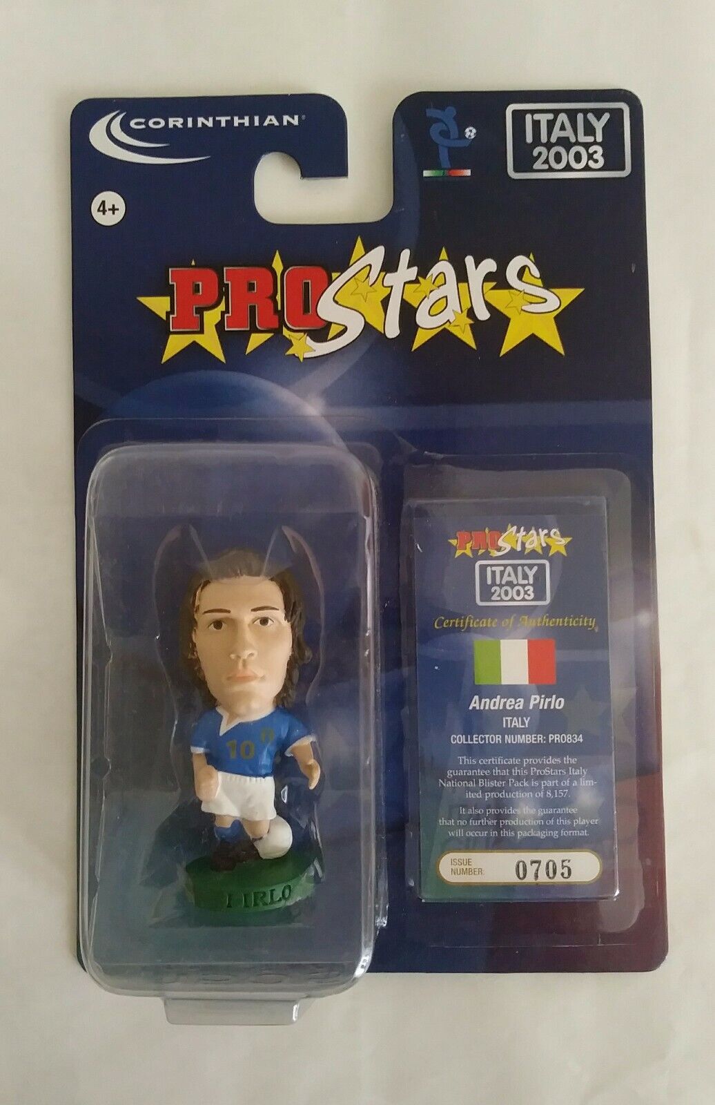 CORINTHIAN PROSTARS-SUPERSTARS SCEGLI LE ACTION FIGURES DAL MENU A TENDINA