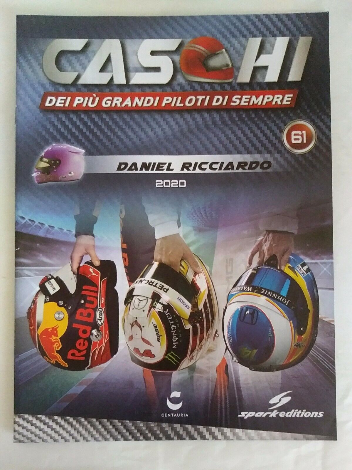 CASCHI F1 FASCICOLI SCEGLI DAL MENU A TENDINA