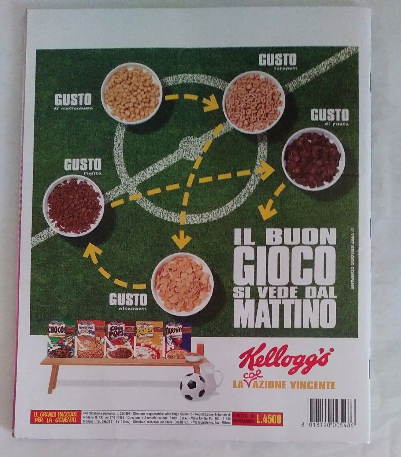 ALBUM CALCIATORI PANINI 1996-97 LIMITED EDITION