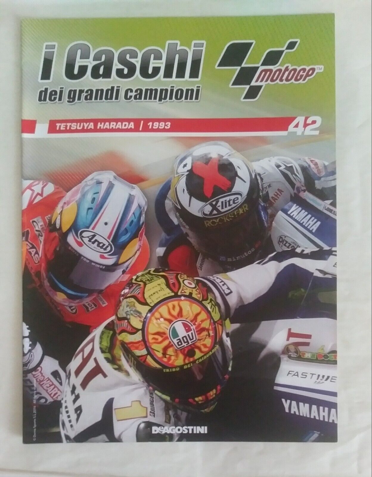 CASCHI MOTO GP FASCICOLI SCEGLI DAL MENU A TENDINA