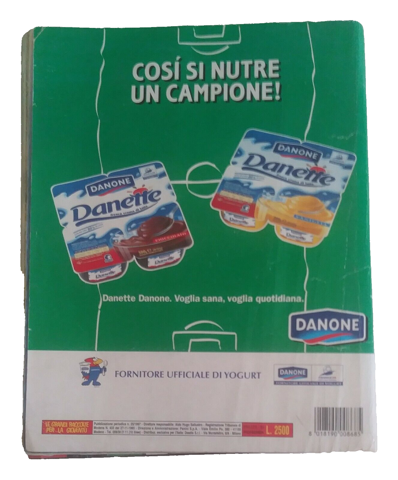 ALBUM CALCIATORI PANINI 1997-98