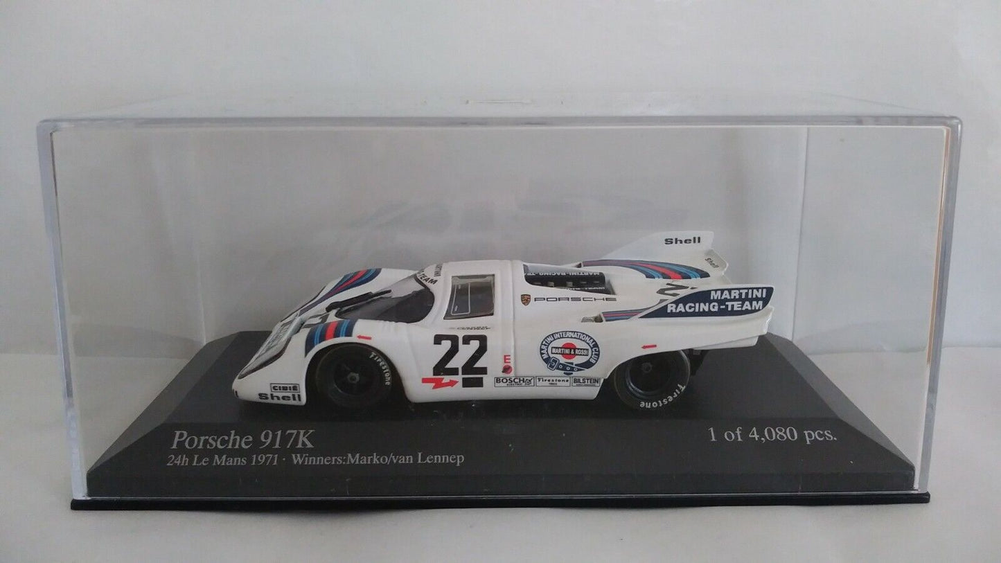 PORSCHE 917 K 24H LE MANS 1971 MINICHAMPS SCALA 1/43