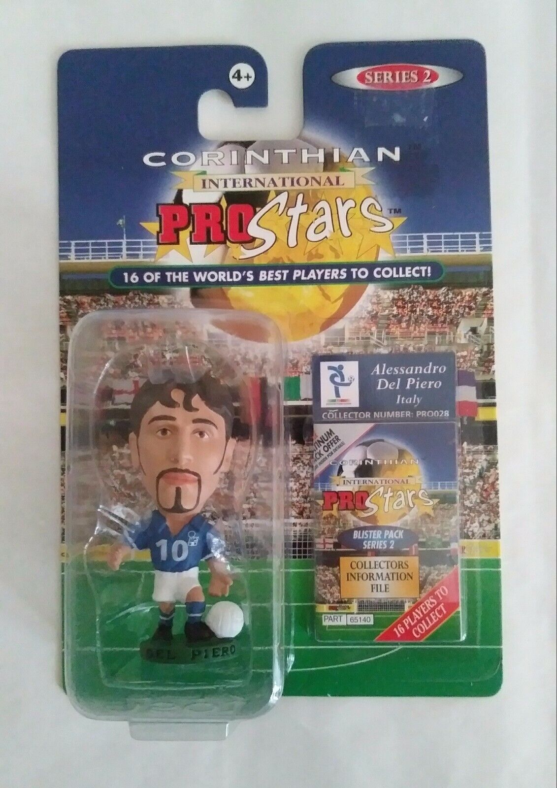 CORINTHIAN PROSTARS-SUPERSTARS SCEGLI LE ACTION FIGURES DAL MENU A TENDINA