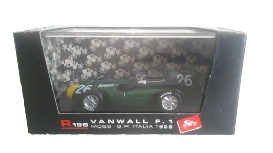 VANWALL F1 - STIRLING MOSS GP ITALIA 1958  BRUMM 1/43