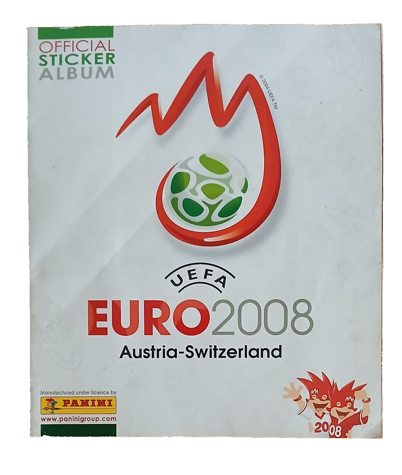 ALBUM CALCIATORI PANINI EURO 2008