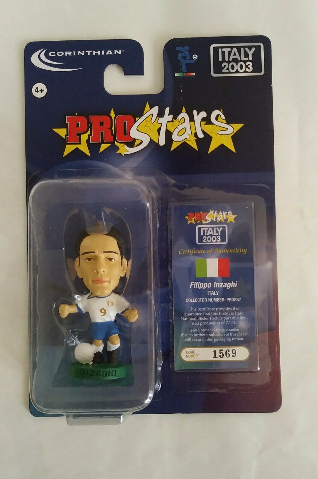 CORINTHIAN PROSTARS-SUPERSTARS SCEGLI LE ACTION FIGURES DAL MENU A TENDINA