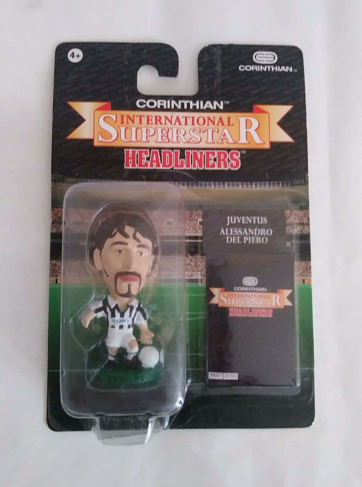 CORINTHIAN PROSTARS-SUPERSTARS SCEGLI LE ACTION FIGURES DAL MENU A TENDINA