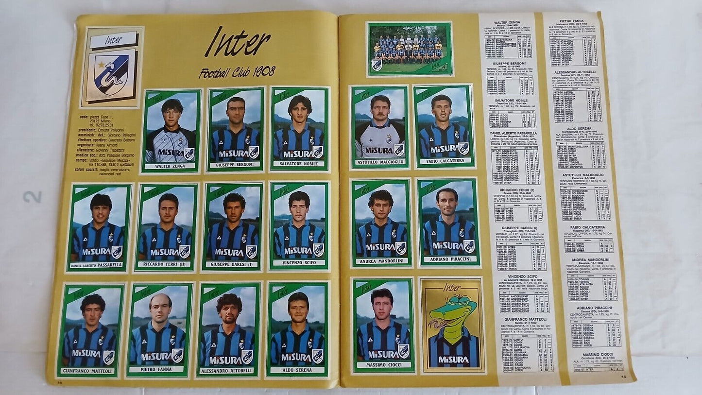 ALBUM CALCIATORI PANINI 1987-88