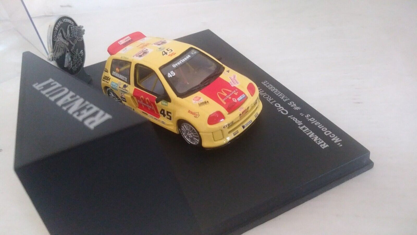 RENAULT SPORT CLIO TROPHY EAGLE COLLECTIBLES SCALA 1/43