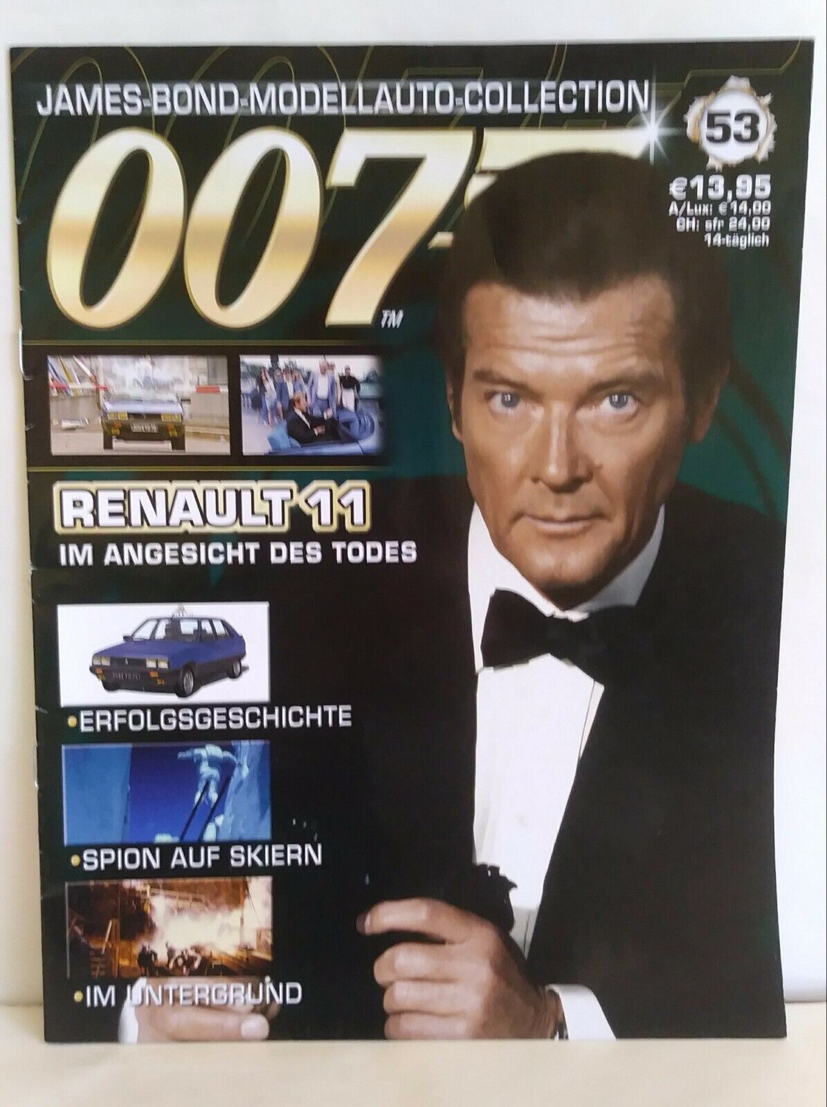 JAMES BOND COLLECTION FASCICOLI SCEGLI DAL MENU A TENDINA