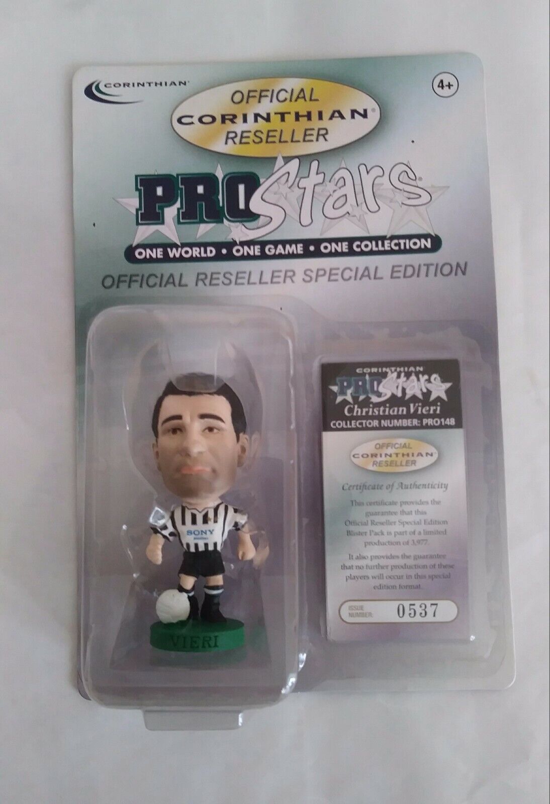 CORINTHIAN PROSTARS-SUPERSTARS SCEGLI LE ACTION FIGURES DAL MENU A TENDINA