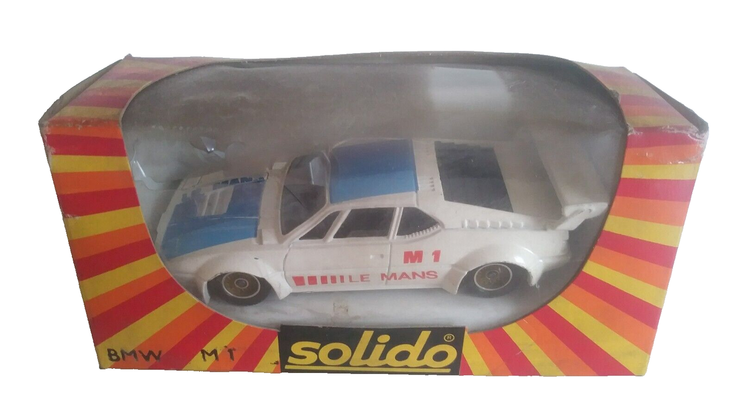 BMW M1 SOLIDO SCALA 1/43