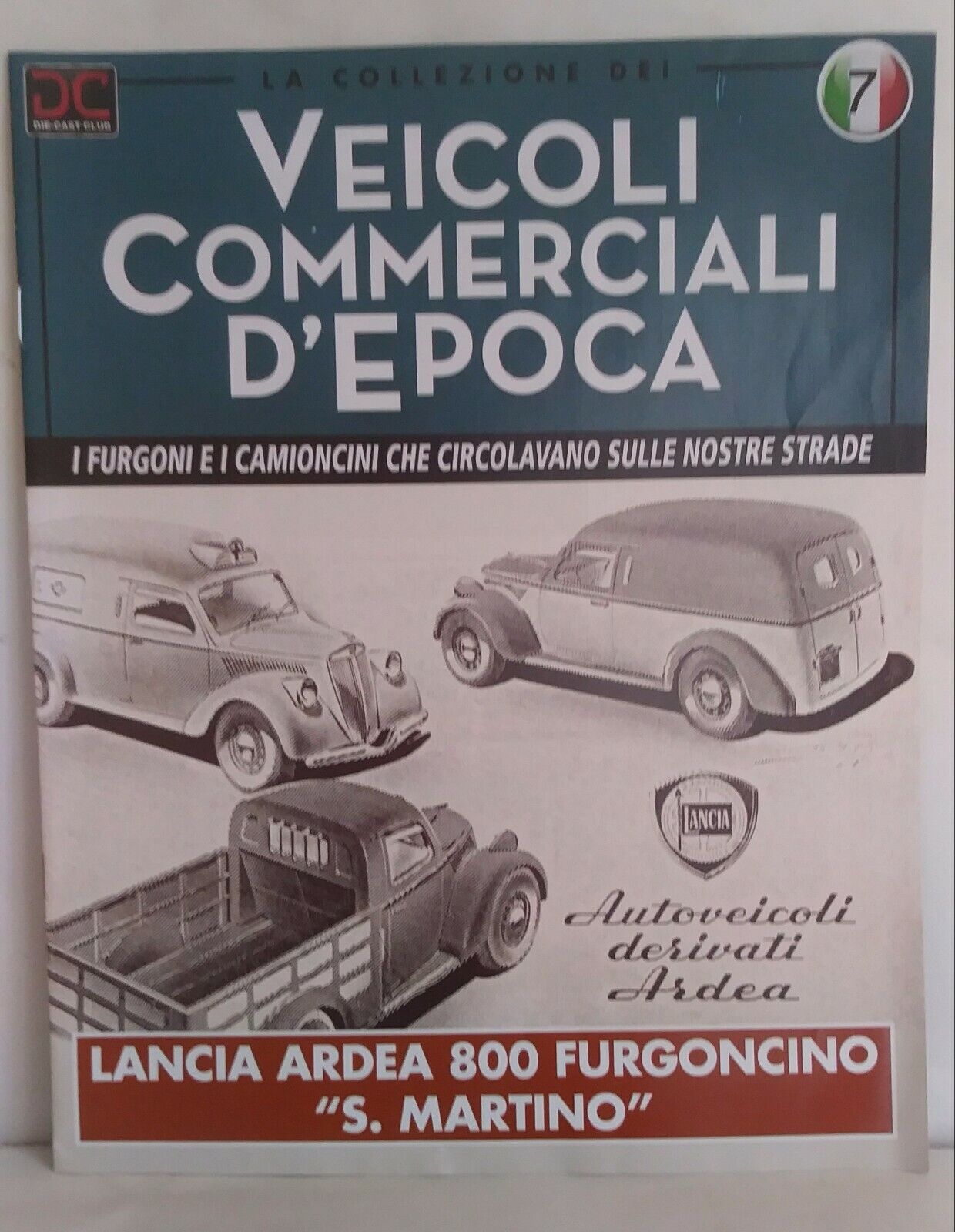 VEICOLI COMMERCIALI D'EPOCA FASCICOLI 1/43 SCEGLI DAL MENU A TENDINA