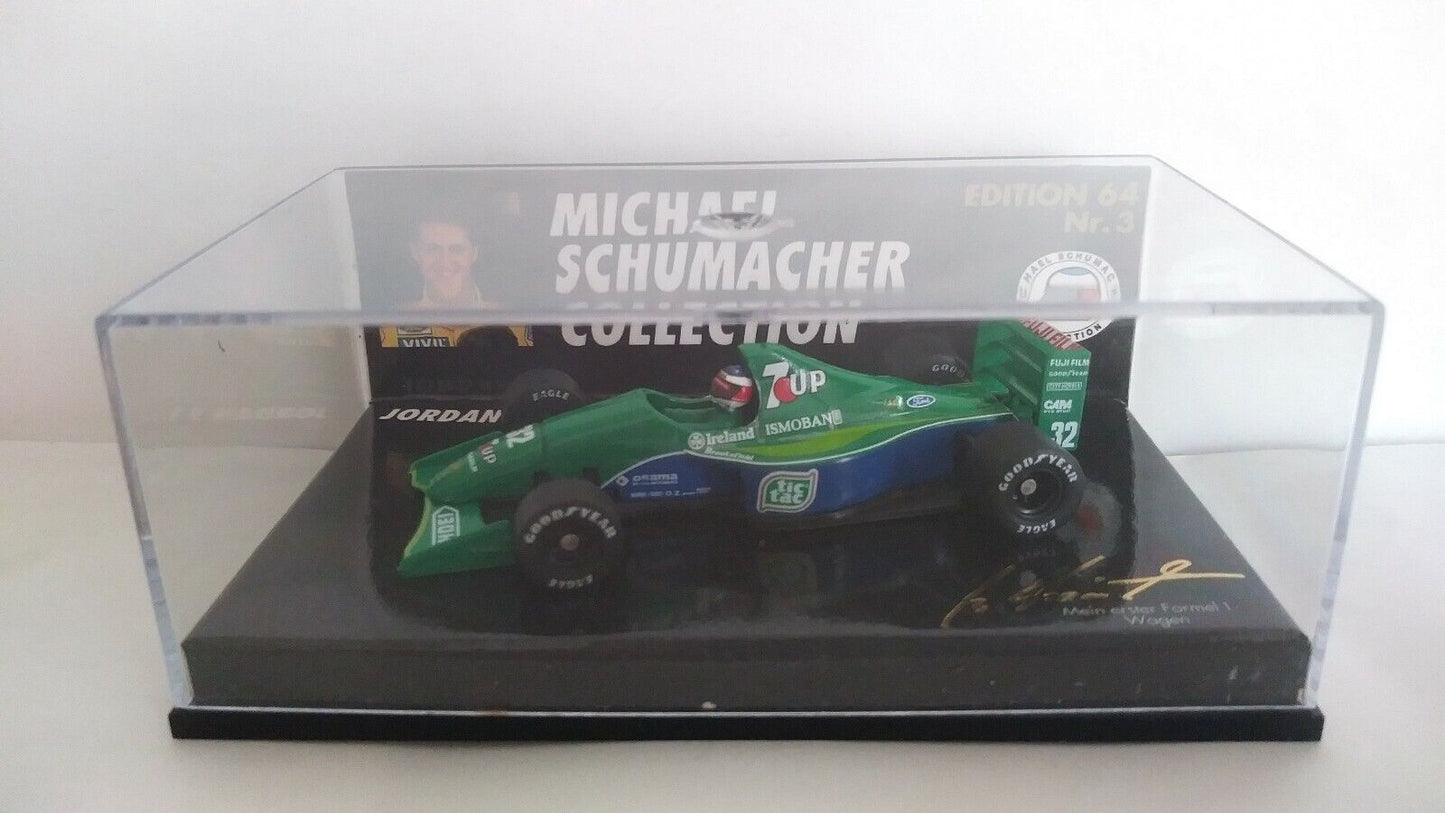 MICHAEL SCHUMACHER COLLECTION MINICHAMPS 1:64 SCEGLI DAL MENU A TENDINA