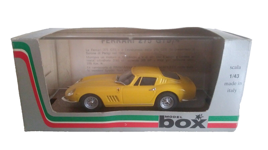 FERRARI 275 GTB/4 MODEL BOX SCALA 1/43