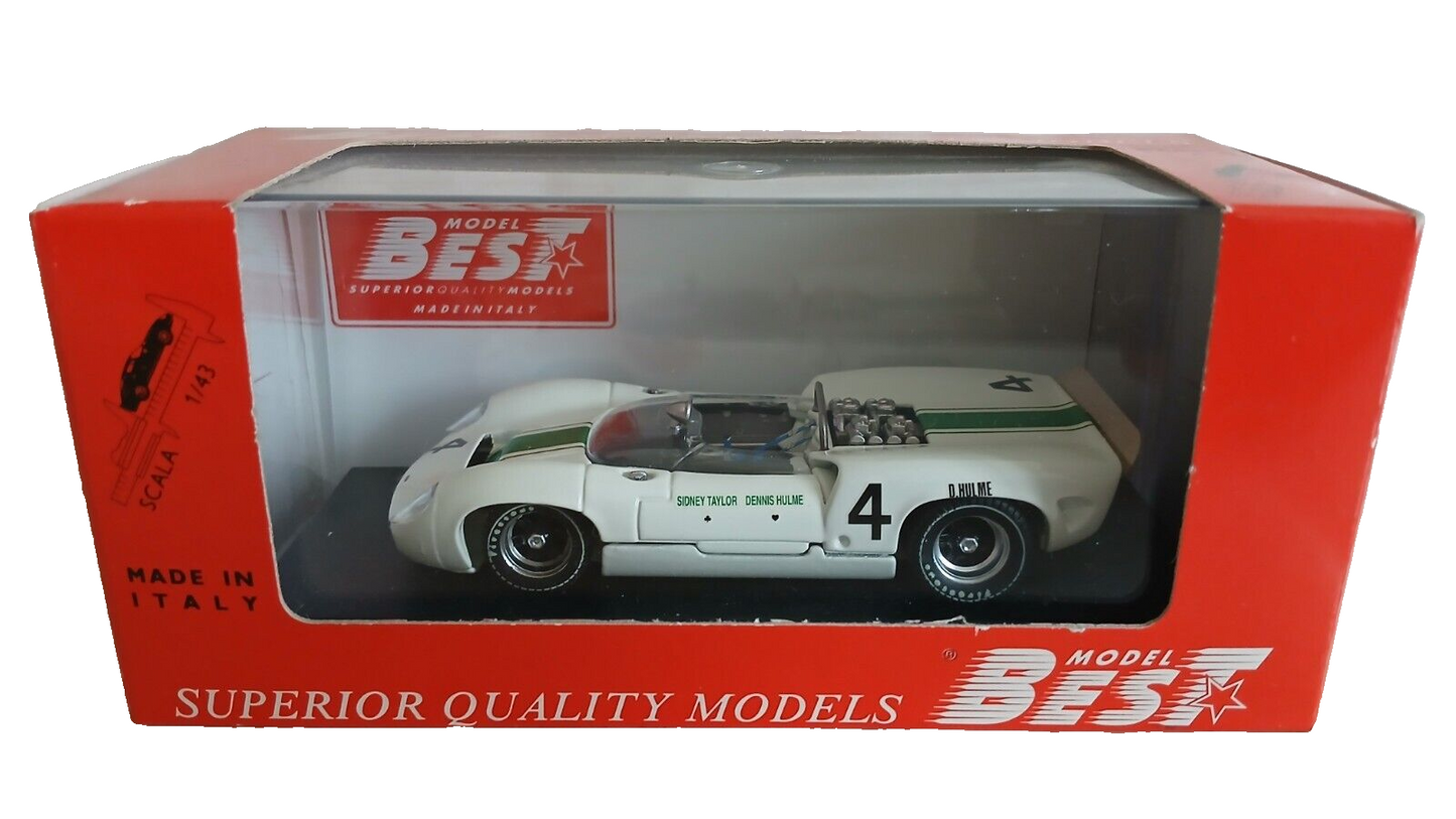 LOLA T70 SPYDER OULTON PARK 1985 BEST MODEL SCALA 1/43